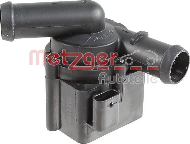 Metzger 2221125 - Допълнителна водна помпа vvparts.bg
