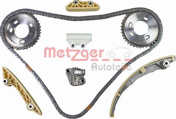 Metzger 7490049 - Комплект ангренажна верига vvparts.bg