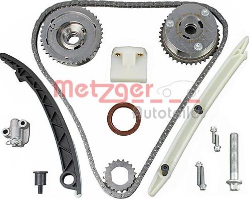 Metzger 7490005 - Комплект ангренажна верига vvparts.bg