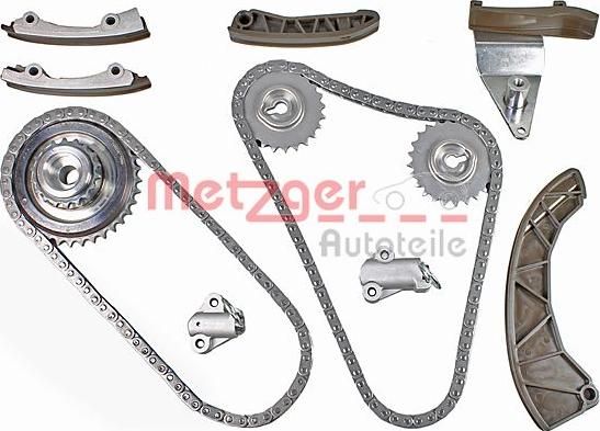 Metzger 7490039 - Комплект ангренажна верига vvparts.bg