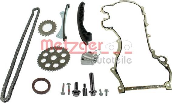 Metzger 7500009 - Комплект ангренажна верига vvparts.bg