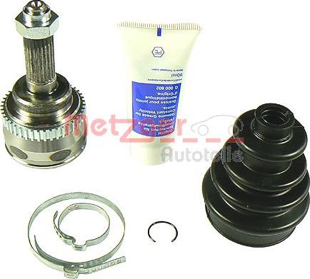 Metzger 7110096 - Каре комплект, полуоска vvparts.bg