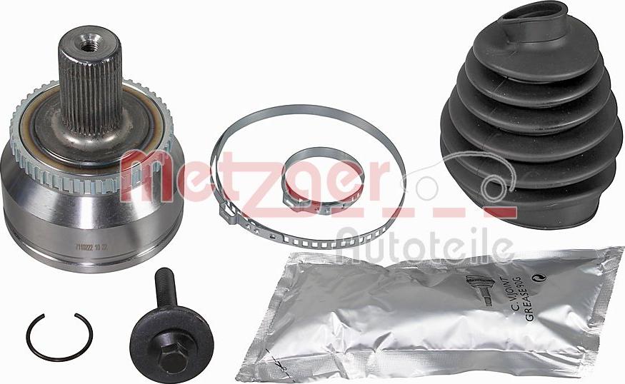 Metzger 7110222 - Каре комплект, полуоска vvparts.bg