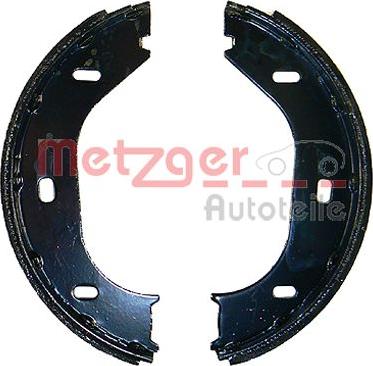 Metzger KR 218 - Комплект спирачна челюст, ръчна спирачка vvparts.bg