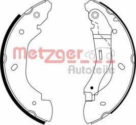 Metzger MG 966 - Комплект спирачна челюст vvparts.bg