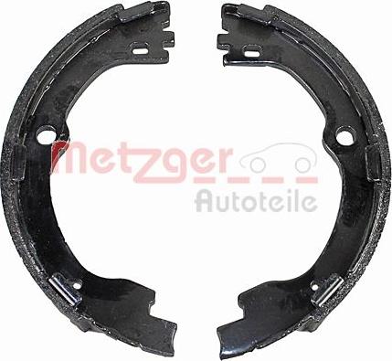 Metzger MG 165 - Комплект спирачна челюст, ръчна спирачка vvparts.bg