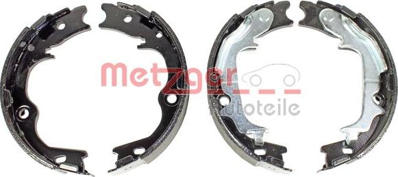 Metzger MG 136 - Комплект спирачна челюст, ръчна спирачка vvparts.bg