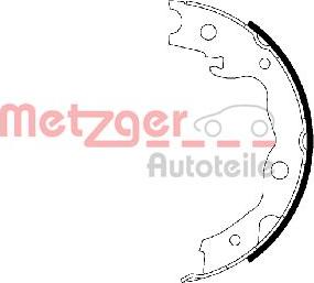 Metzger MG 223 - Комплект спирачна челюст, ръчна спирачка vvparts.bg