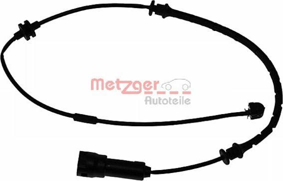 Metzger WK 17-096 - Предупредителен контактен сензор, износване на накладките vvparts.bg