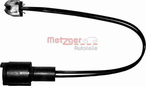Metzger WK 17-064 - Предупредителен контактен сензор, износване на накладките vvparts.bg