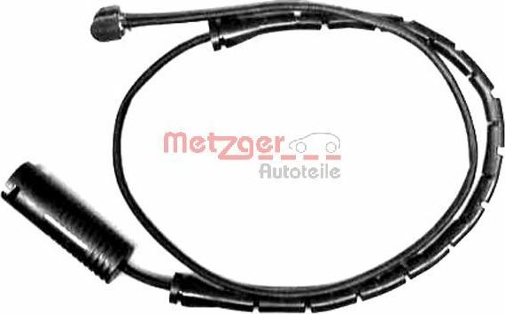Metzger WK 17-063 - Предупредителен контактен сензор, износване на накладките vvparts.bg
