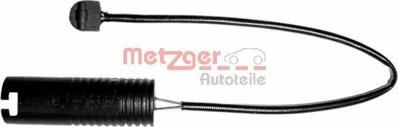 Metzger WK 17-062 - Предупредителен контактен сензор, износване на накладките vvparts.bg