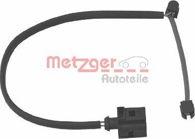 Metzger WK 17-006 - Предупредителен контактен сензор, износване на накладките vvparts.bg