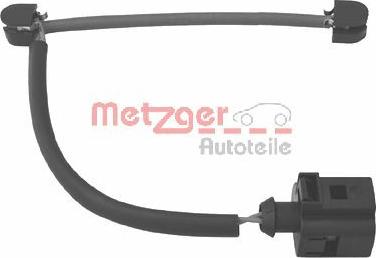 Metzger WK 17-007 - Предупредителен контактен сензор, износване на накладките vvparts.bg