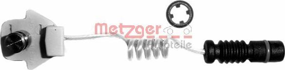 Metzger WK 17-081 - Предупредителен контактен сензор, износване на накладките vvparts.bg