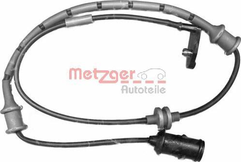 Metzger WK 17-035 - Предупредителен контактен сензор, износване на накладките vvparts.bg