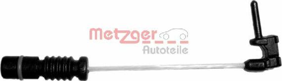 Metzger WK 17-025 - Предупредителен контактен сензор, износване на накладките vvparts.bg