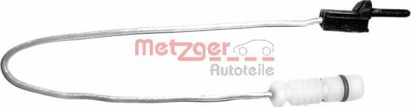 Metzger WK 17-026 - Предупредителен контактен сензор, износване на накладките vvparts.bg