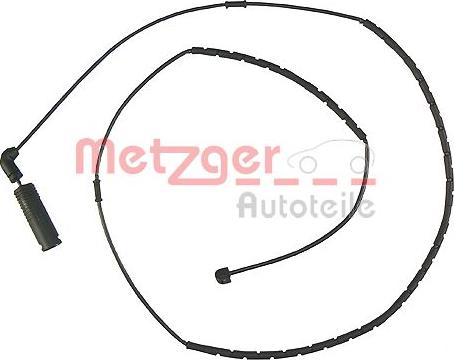 Metzger WK 17-075 - Предупредителен контактен сензор, износване на накладките vvparts.bg