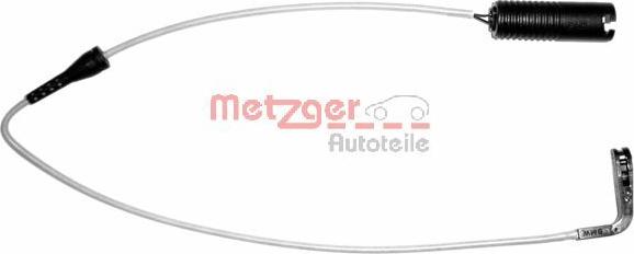 Metzger WK 17-073 - Предупредителен контактен сензор, износване на накладките vvparts.bg