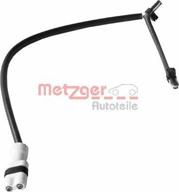 Metzger WK 17-113 - Предупредителен контактен сензор, износване на накладките vvparts.bg
