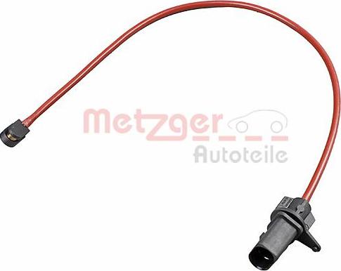 Metzger WK 17-304 - Предупредителен контактен сензор, износване на накладките vvparts.bg