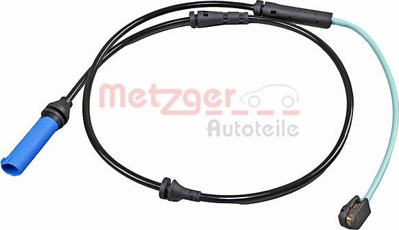 Metzger WK 17-312 - Предупредителен контактен сензор, износване на накладките vvparts.bg