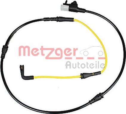 Metzger WK 17-328 - Предупредителен контактен сензор, износване на накладките vvparts.bg
