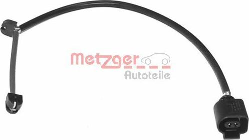 Metzger WK 17-210 - Предупредителен контактен сензор, износване на накладките vvparts.bg