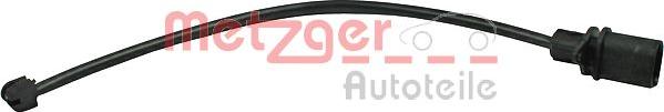 Metzger WK 17-284 - Предупредителен контактен сензор, износване на накладките vvparts.bg