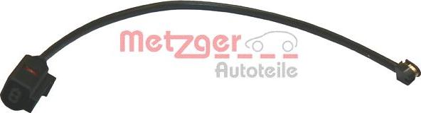 Metzger WK 17-224 - Предупредителен контактен сензор, износване на накладките vvparts.bg