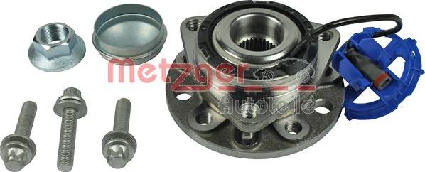 Metzger WM 6506 - Комплект колесен лагер vvparts.bg