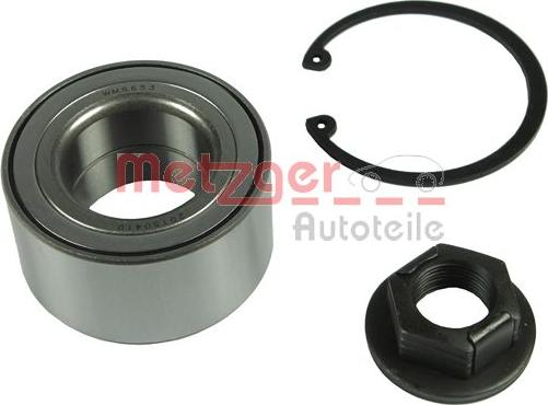 Metzger WM 6653 - Комплект колесен лагер vvparts.bg