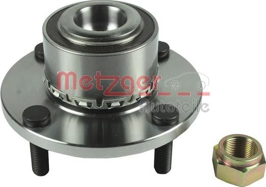 Metzger WM 6680 - Комплект колесен лагер vvparts.bg