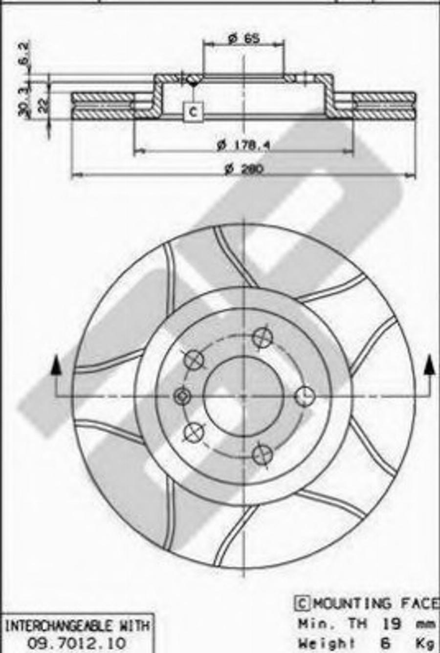 Metzger X24691 - Спирачен диск vvparts.bg