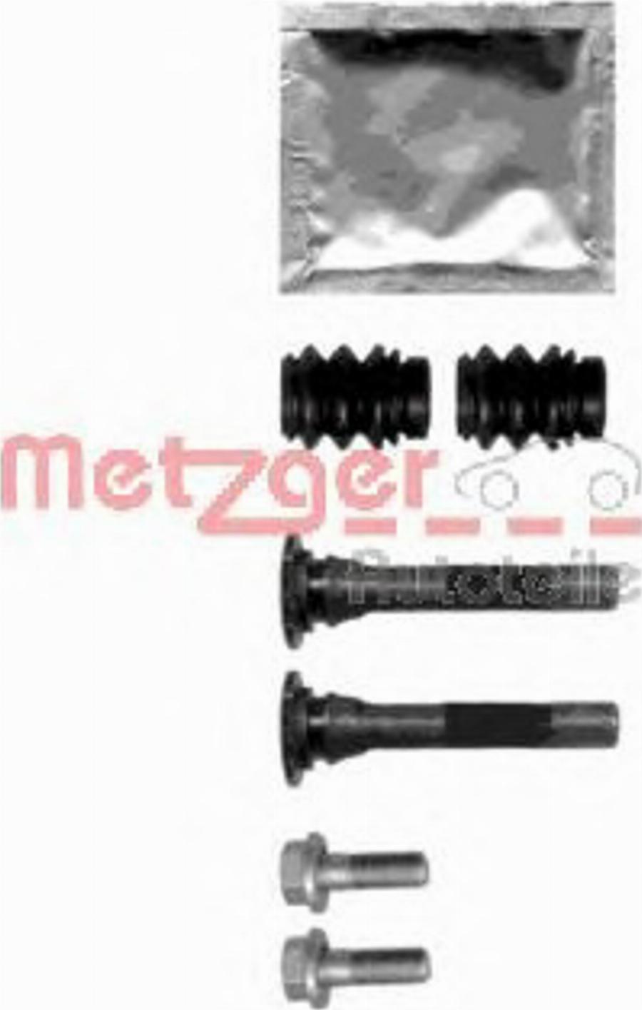 Metzger Z 1363X - Комплект водещи втулки, спирачен апарат vvparts.bg