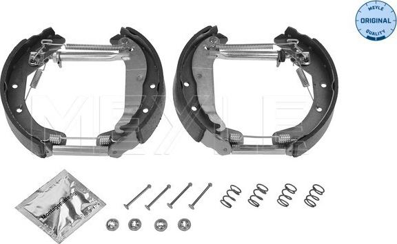 Meyle 614 533 0009/K - Комплект спирачна челюст vvparts.bg