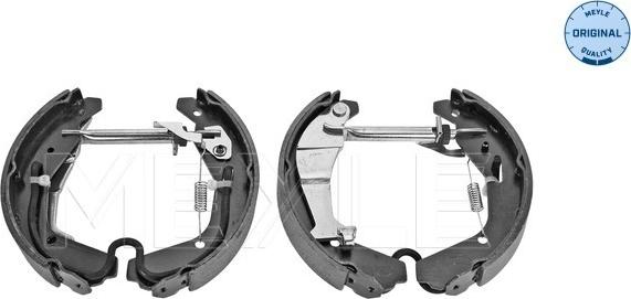 Meyle 614 533 0000/K - Комплект спирачна челюст vvparts.bg