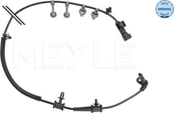 Meyle 614 800 0030 - Датчик, обороти на колелото vvparts.bg