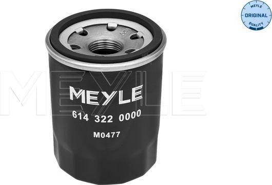 Meyle 614 322 0000 - Маслен филтър vvparts.bg