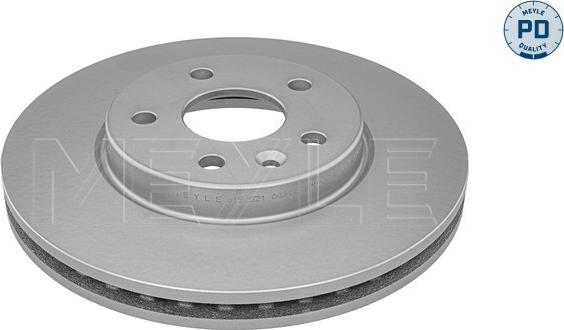 Meyle 615 521 0031/PD - Спирачен диск vvparts.bg