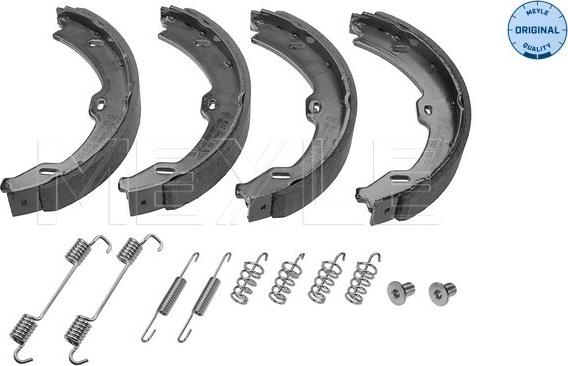 Meyle 014 533 0004/S - Комплект спирачна челюст, ръчна спирачка vvparts.bg