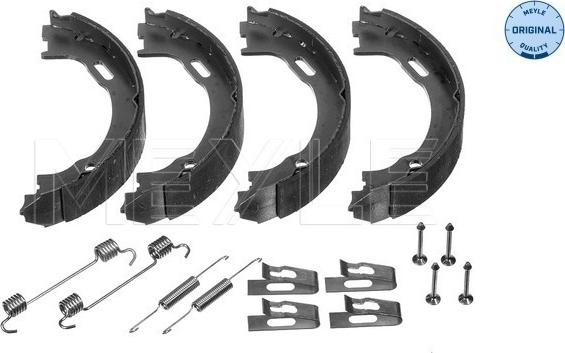 Meyle 014 042 0802/S - Комплект спирачна челюст, ръчна спирачка vvparts.bg