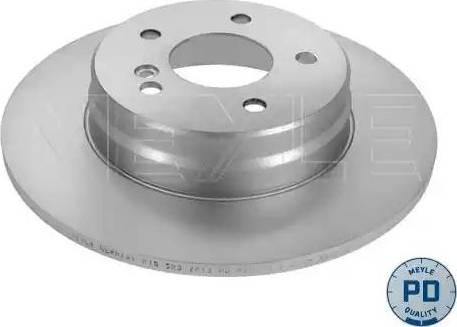 Meyle 015 523 2013/PD - Спирачен диск vvparts.bg