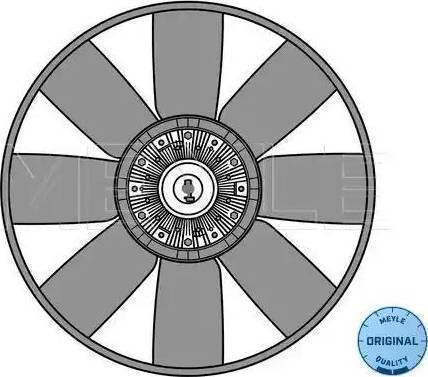 Meyle 234 234 0020 - Вентилатор, охлаждане на двигателя vvparts.bg