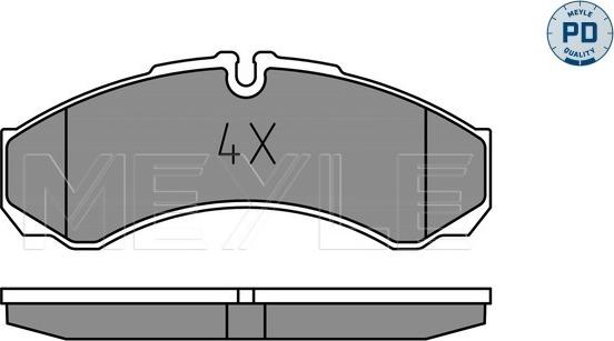 Necto FD6886V - Комплект спирачно феродо, дискови спирачки vvparts.bg