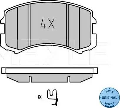 HELLA PAGID 355013071 - Комплект спирачно феродо, дискови спирачки vvparts.bg