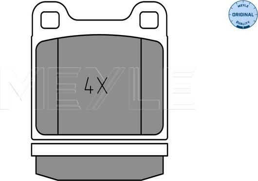 FTE BL1041F1 - Комплект спирачно феродо, дискови спирачки vvparts.bg