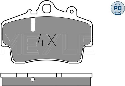 Lucas Electrical 6113949 - Комплект спирачно феродо, дискови спирачки vvparts.bg