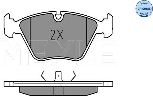 MOPROD MDP1086 - Комплект спирачно феродо, дискови спирачки vvparts.bg